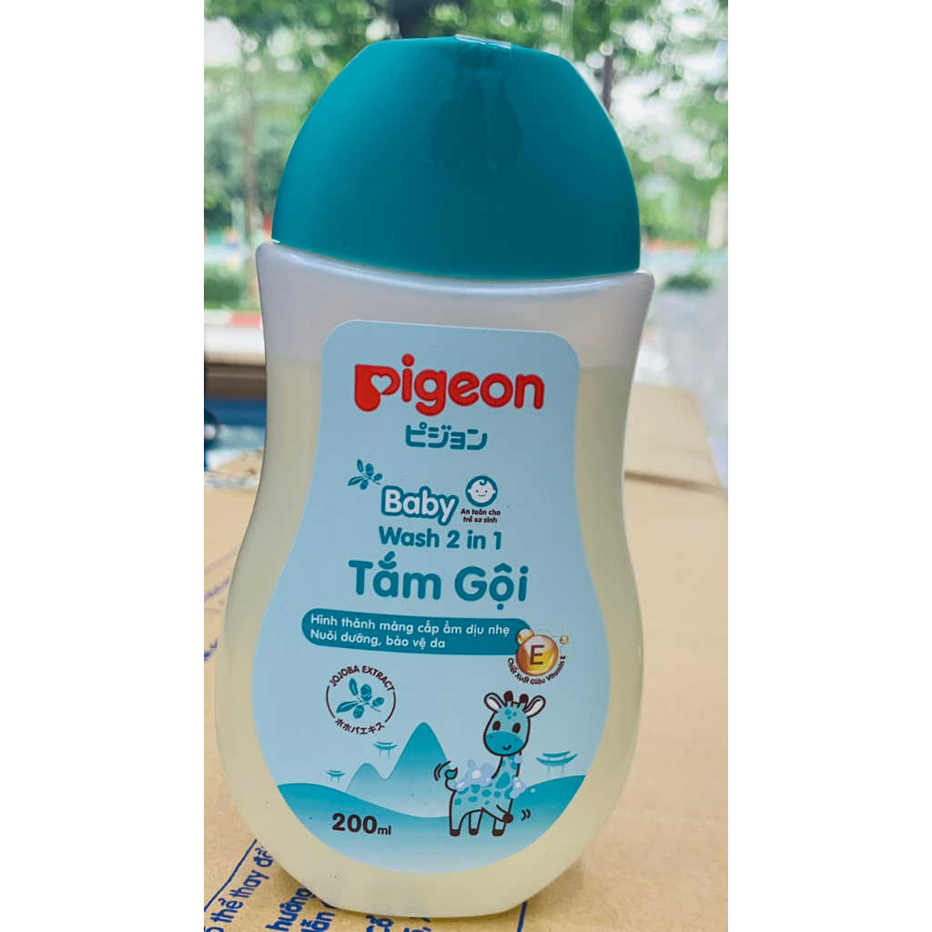 Tắm Gội Dịu Nhẹ Pigeon Hương Jojoba 200Ml/700ml (Mẫu Mới)