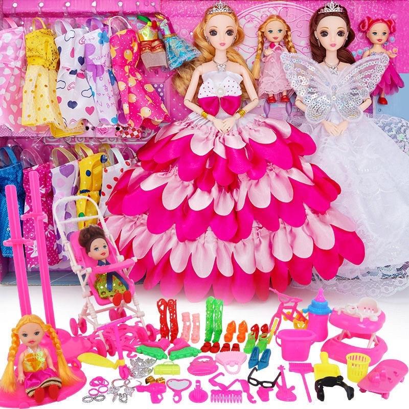 DC27H1001 ĐỒ CHƠI BÚP BÊ BARBIE KÈM PHỤ KIỆN LÀM ĐẸP