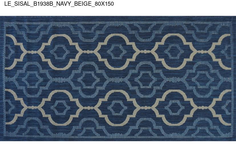 Thảm Sợi Ngắn le_sisal_b1938b_navy_beige_80x150