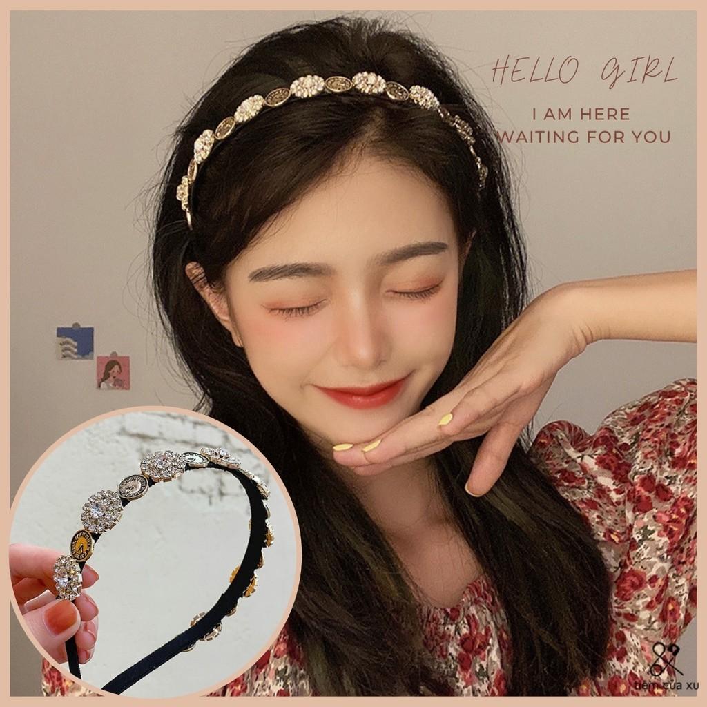 Bờm đính đá, băng đô cài tóc Hàn Quốc - tiemcuaxu