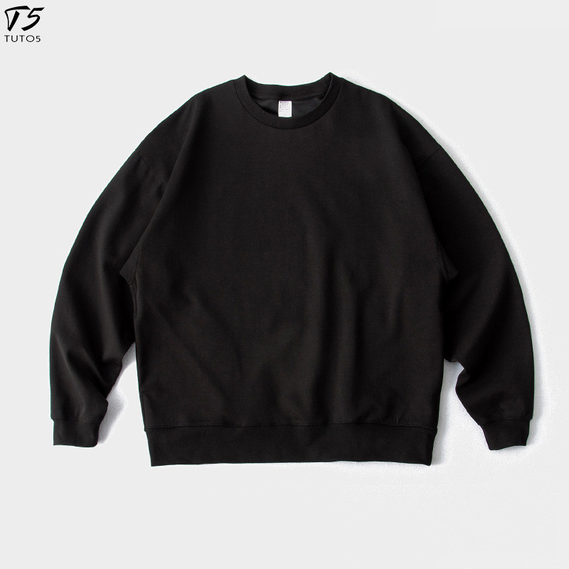 Áo Sweater nỉ nam TUTO5 Menswear thu đông dài tay trơn cotton Basic Regular fit Raglan phong cách Hàn Quốc SWT01