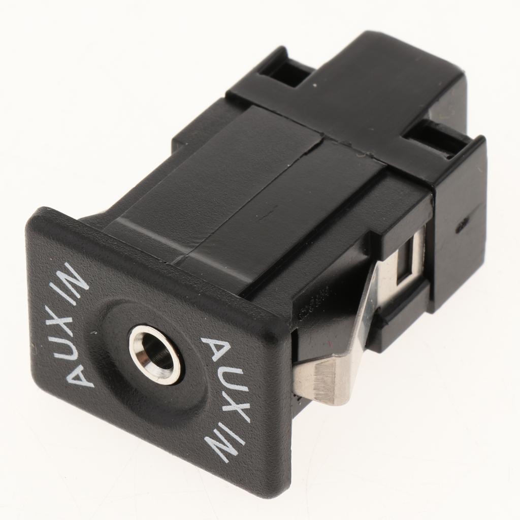 Car USB AUX Switch Socket with Wire Harness Cable Adapter for Ford