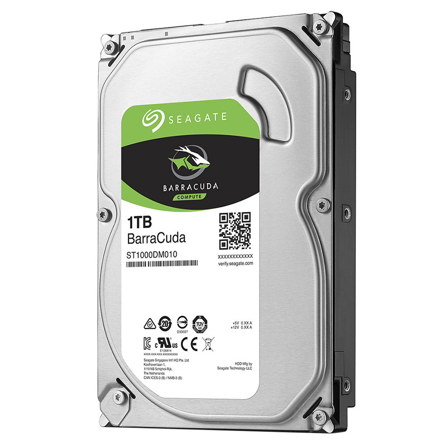 Ổ cứng HDD Seagate Barracuda 1TB 64MB cache - Hàng chính hãng