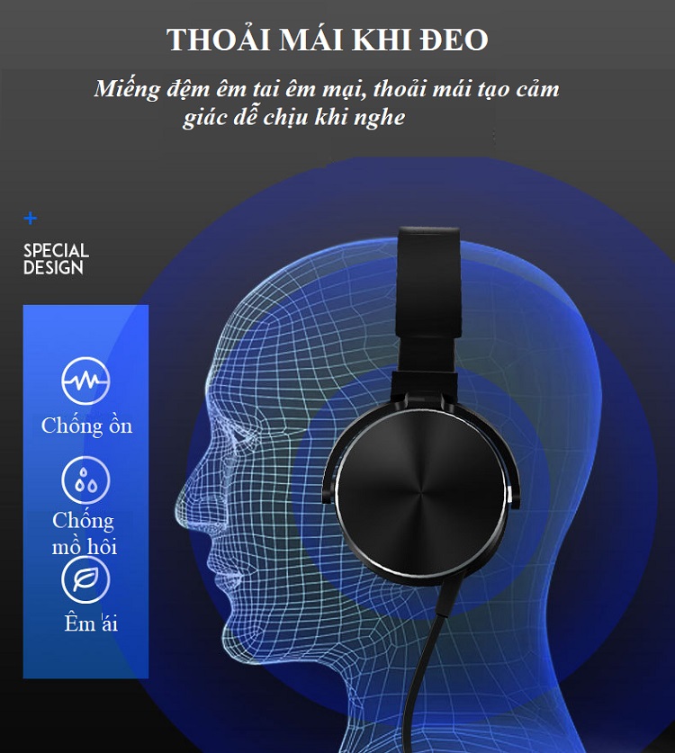 Tai Nghe Có Dây EXTRA BASS XB-450