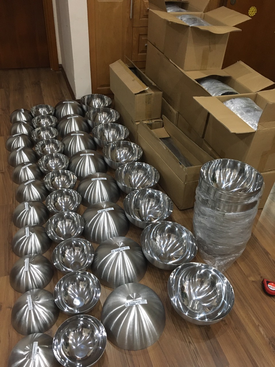 Âu trộn inox cao cấp cỡ đại Blanda Thụy Điển