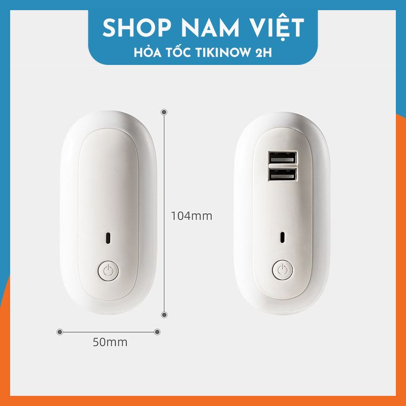 Đèn Ngủ Oval Thông Minh Kèm Remote, 10 Cấp Độ Sáng, Hẹn Giờ Tắt - Chính Hãng NAVIVU