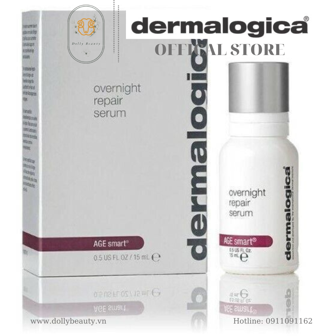 Huyết thanh siêu dưỡng OVERNIGHT REPAIR SERUM của Dermalogica - Dolly Beauty