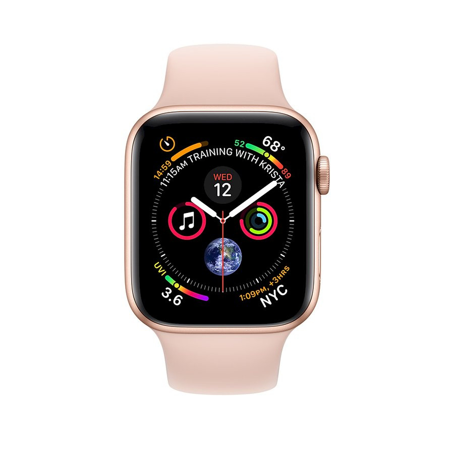 Đồng Hồ Thông Minh Apple Watch Series 4 GPS Aluminum Case With Sport Band - Hàng Nhập Khẩu