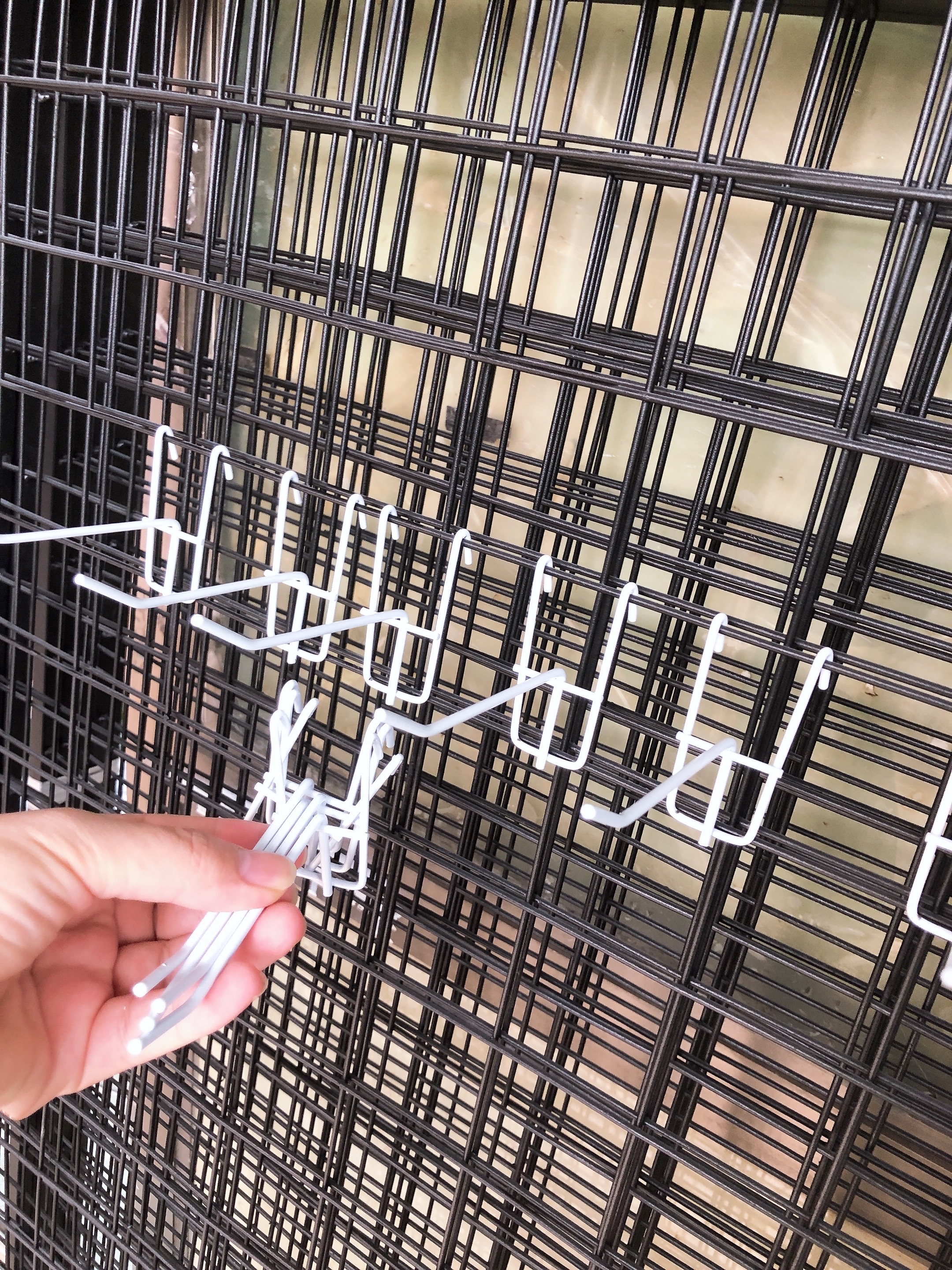 Móc treo khung lưới dài 15cm / Móc treo phụ kiện