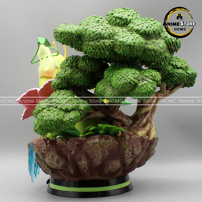 Mô hình Pokemon tiến hóa Chikorita - Bayleef - Meganium có led cực ngầu
