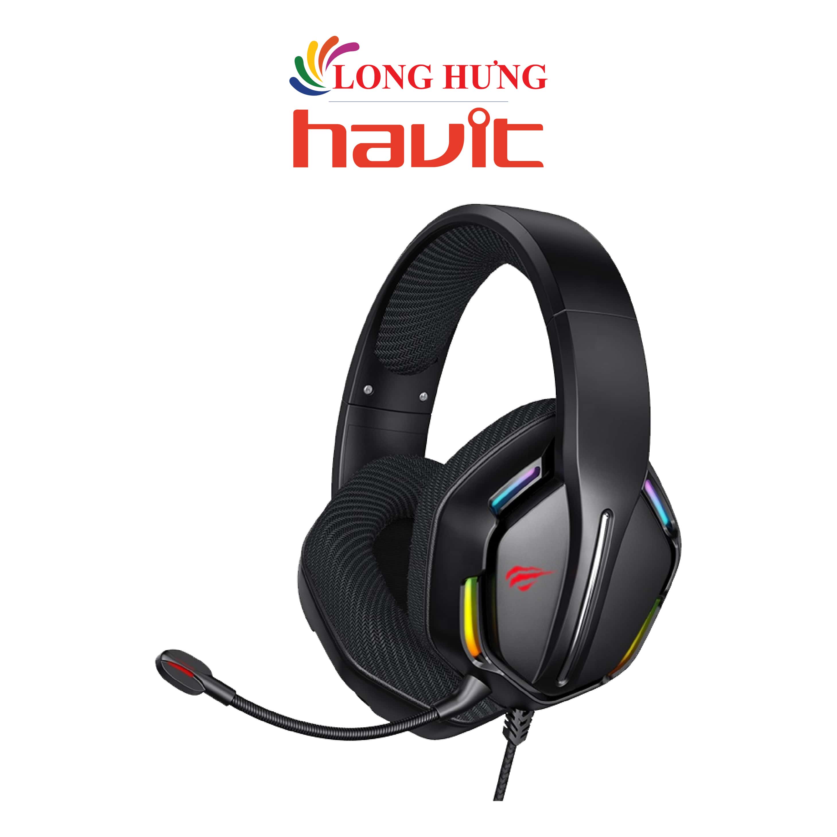 Tai nghe chụp tai có dây Gaming Havit H2012d - Hàng chính hãng