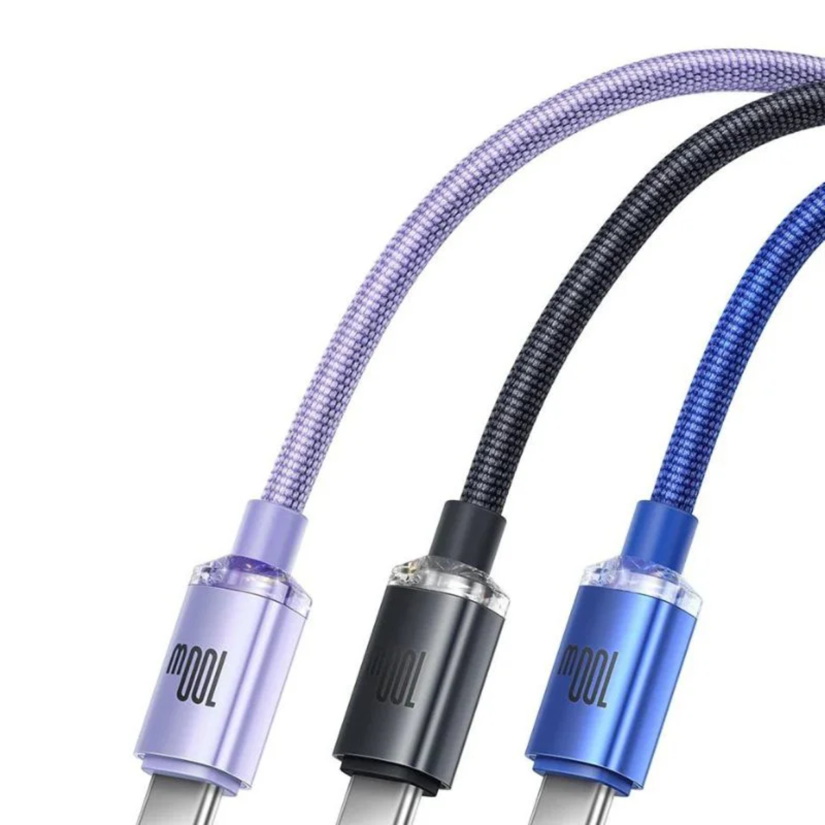 Cáp Sạc Siêu Nhanh Baseus Crystal Shine Series USB to Type-C 100W CAJY -Hàng chính hãng