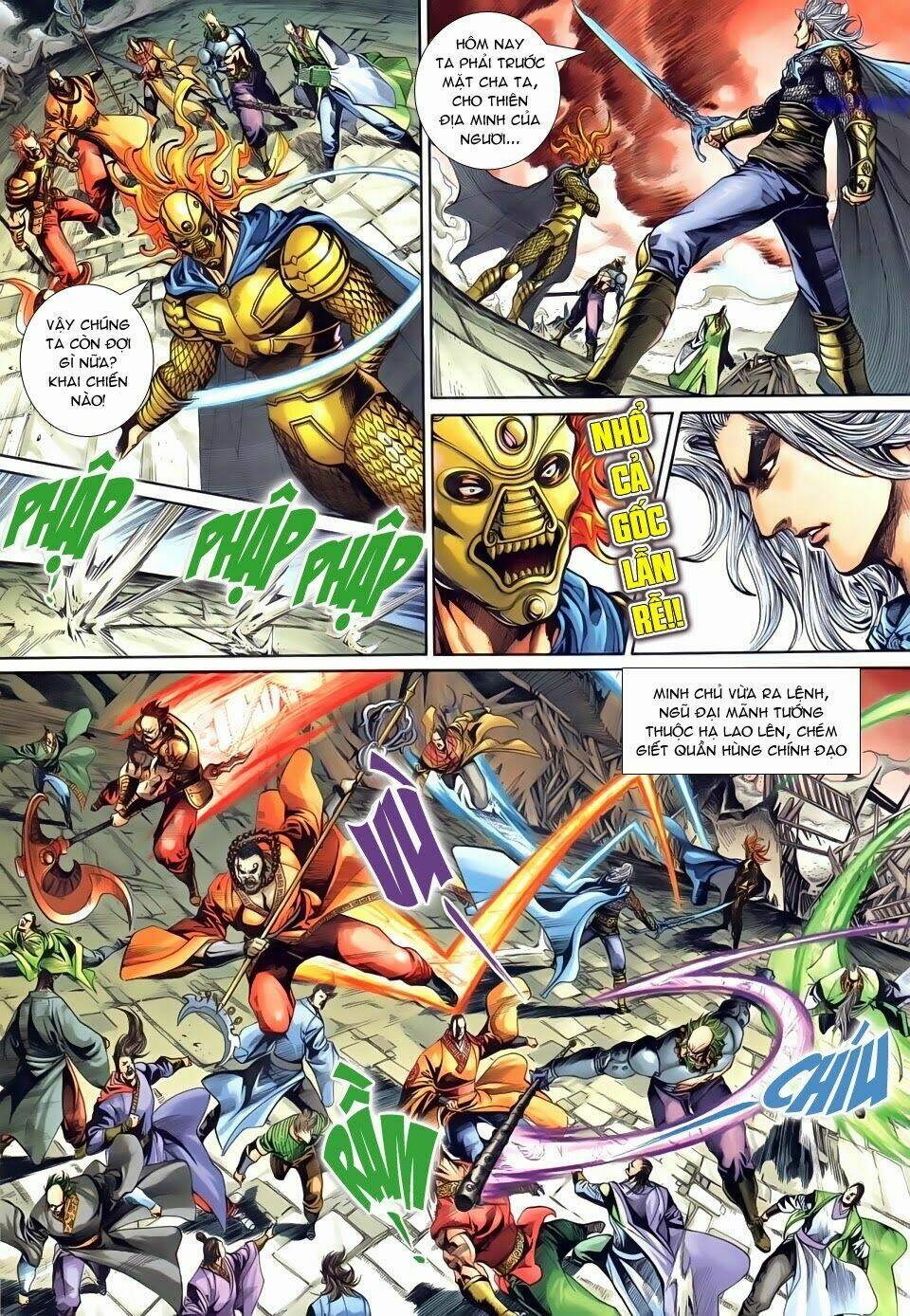 thần binh tiền truyện 3 - loạn thế anh hùng thiên chapter 21 16