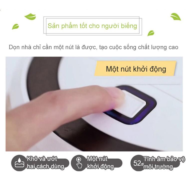 Robot dọn nhà lau nhà sát trùng với tia UV thông minh - Home and Garden