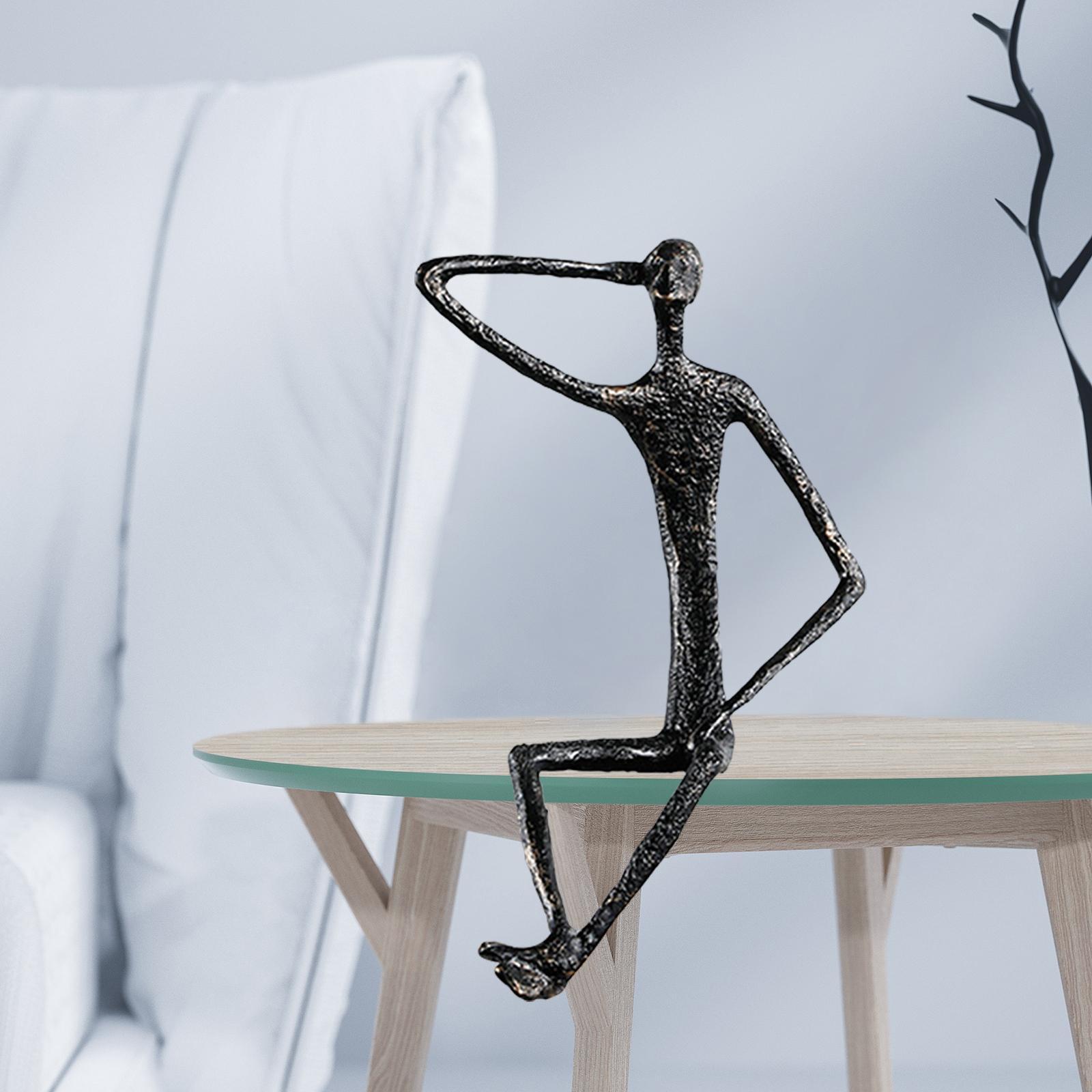 Modern Figurine Statue Sculpture Art Crafts for Table Decor Ornaments Birthday Gift