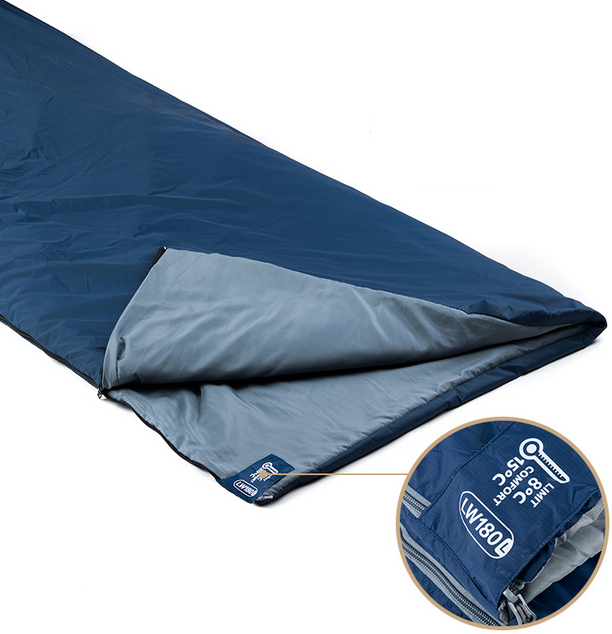 Túi ngủ gấp gọn, siêu nhẹ NatureHike LW180 NH15S003-D (Mini ultralight sleeping bag)