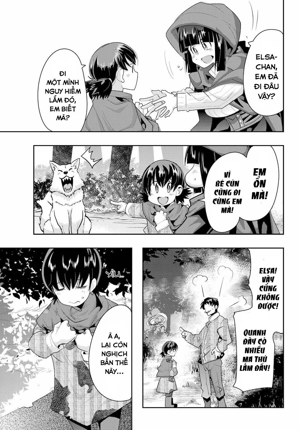 chuyển sinh thành con gái, tôi sẽ sinh tồn tại dị giới - yoku wakaranai keredo isekai ni tensei shiteita you desu chapter 10 13