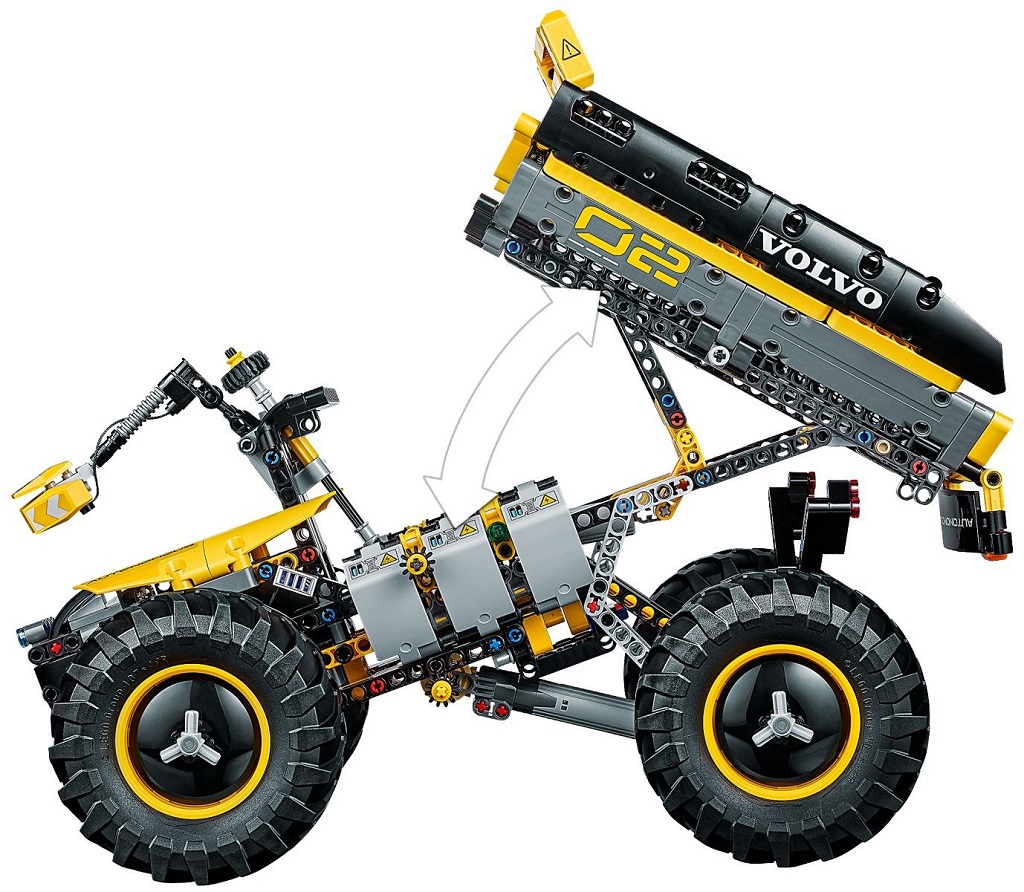 Bộ lắp ráp LEGO Technic 42081 - Xe Máy Xúc Volvo ZEUX (1167 Chi Tiết)