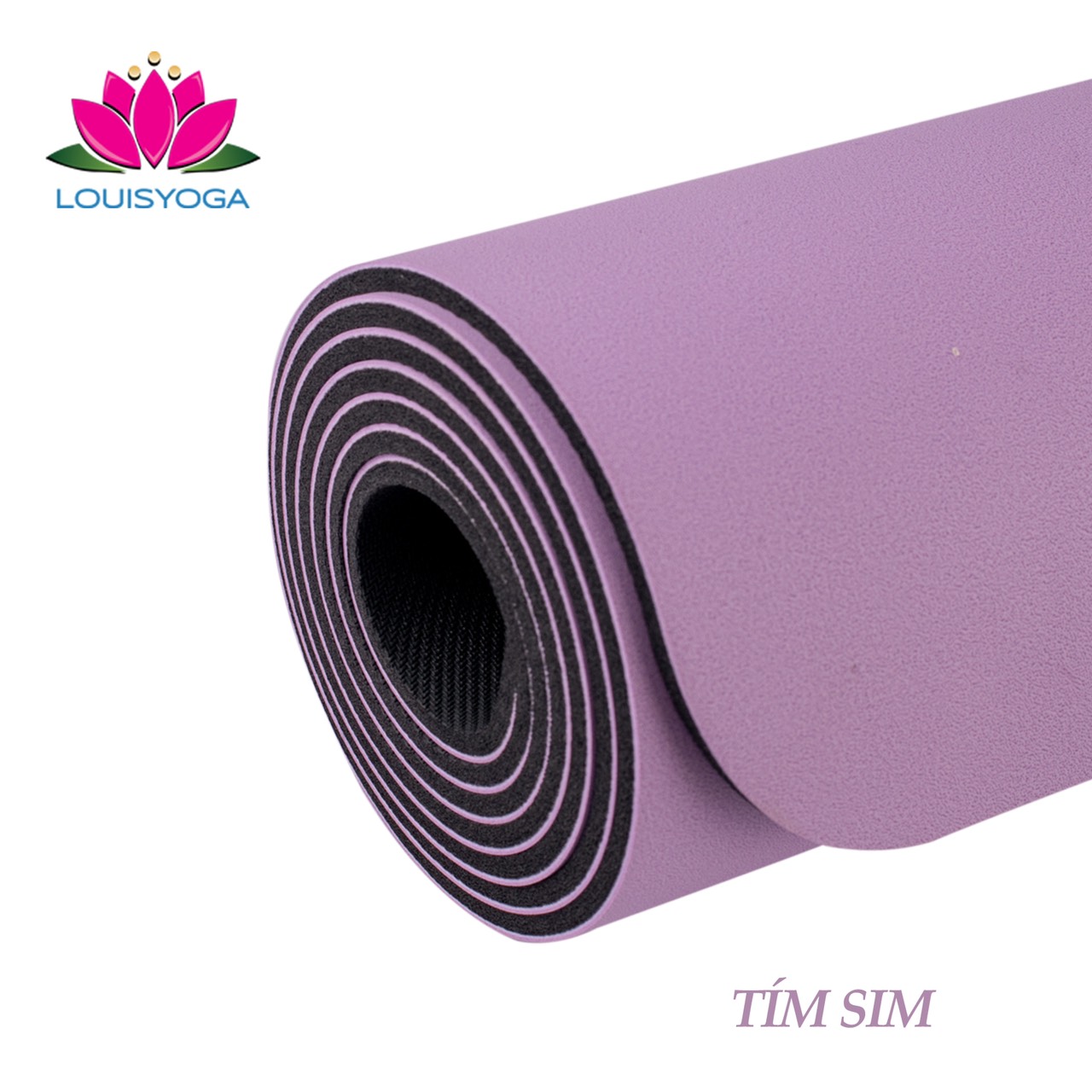 Thảm Tập Yoga cao su thế hệ mới Louis Diamond