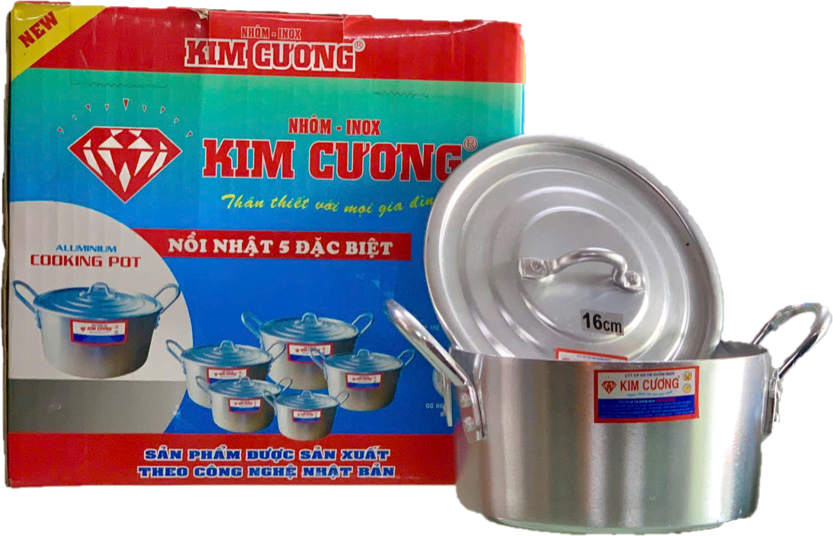 Nồi Nhật Lẻ Kim Cương