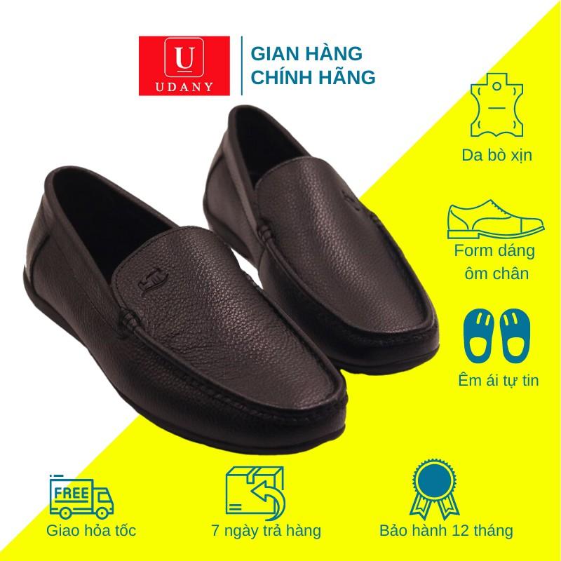 Giày lười nam da bò cao cấp Udany, Giày thời trang nam năm GLN20