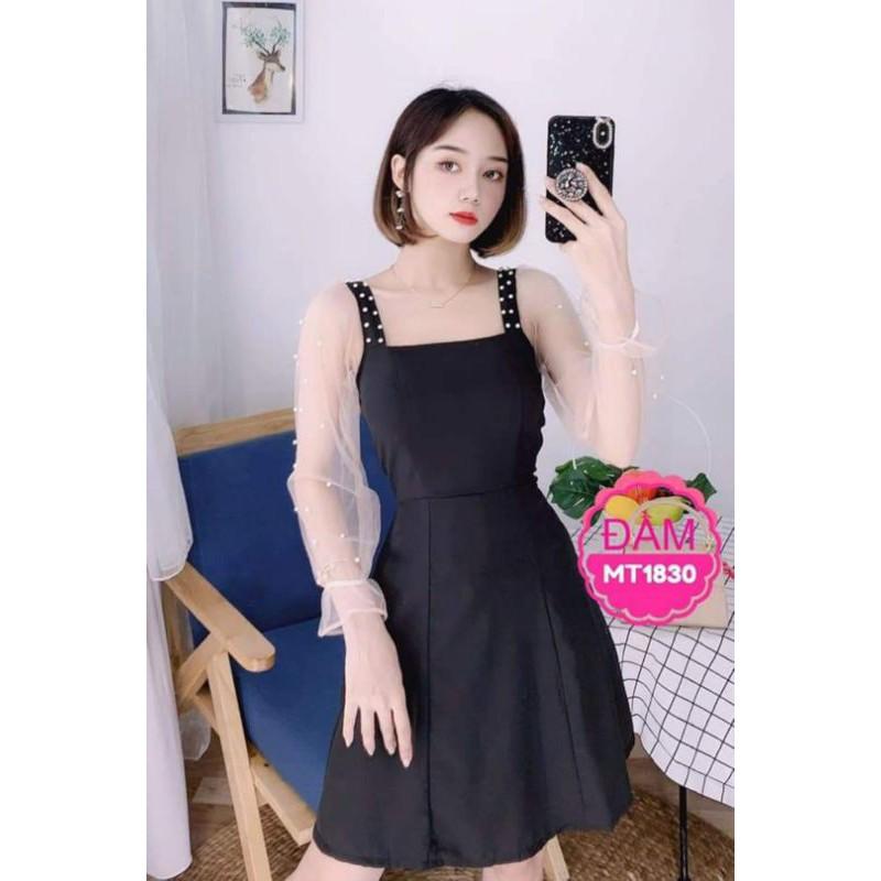 Đầm Nữ Dáng Xòe Cao Cấp Cực Xinh Ảnh Thật