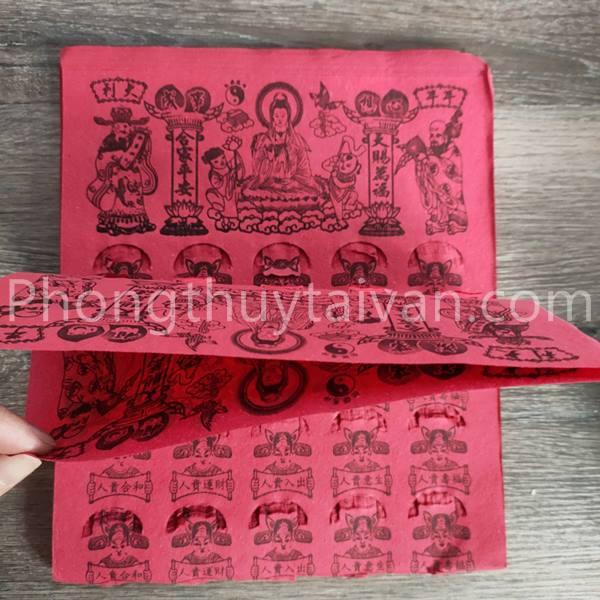 Giấy cúng QÚY NHÂN/10 tờ thờ cúng