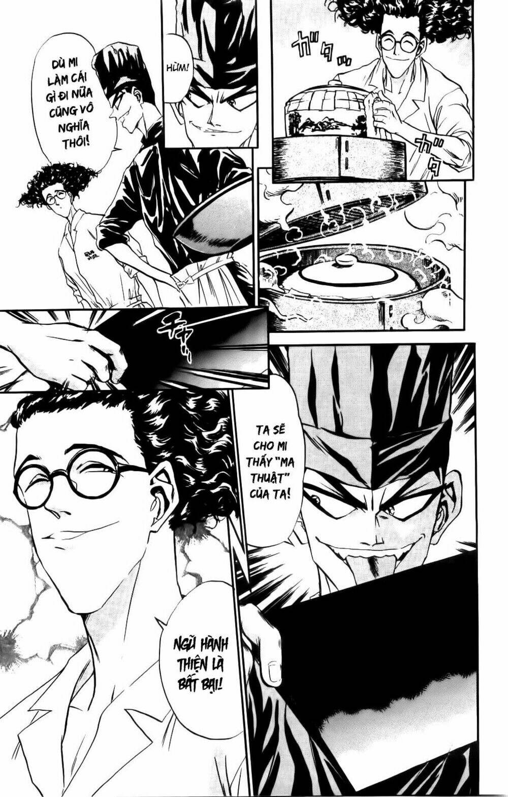 iron wok jan - đầu bếp siêu đẳng chapter 69 16
