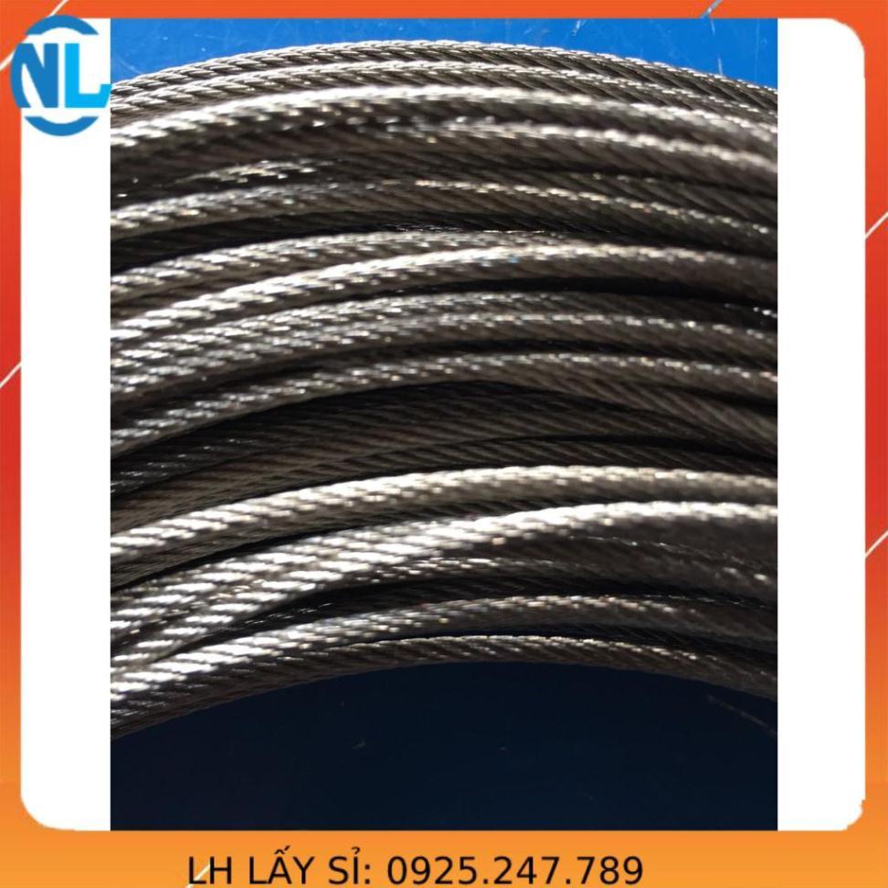 Dây cáp inox 304 . dây phơi quần áo. dây phơi đa năng không han r