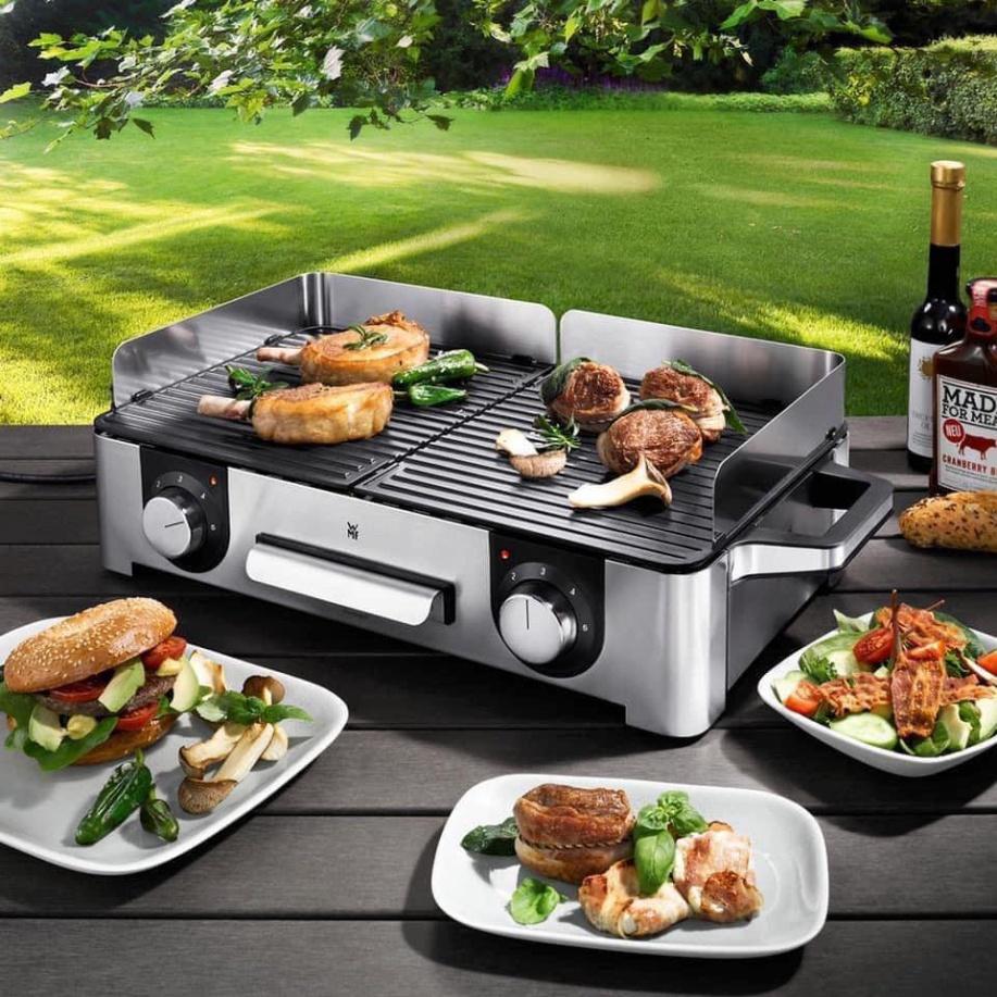 Bếp Nướng WMF Lono Master-Grill, Máy Nướng BBQ, Công Suất 2400W, Khay Chống Dính, Nhập Đức, BH 12 Tháng