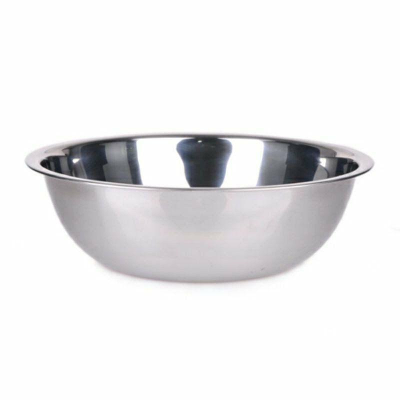 Thau inox Chậu inox 201 sâu lòng vietcook ,size nhỏ làm tô,bát đựng canh ,thức ăn đủ size 20/32
