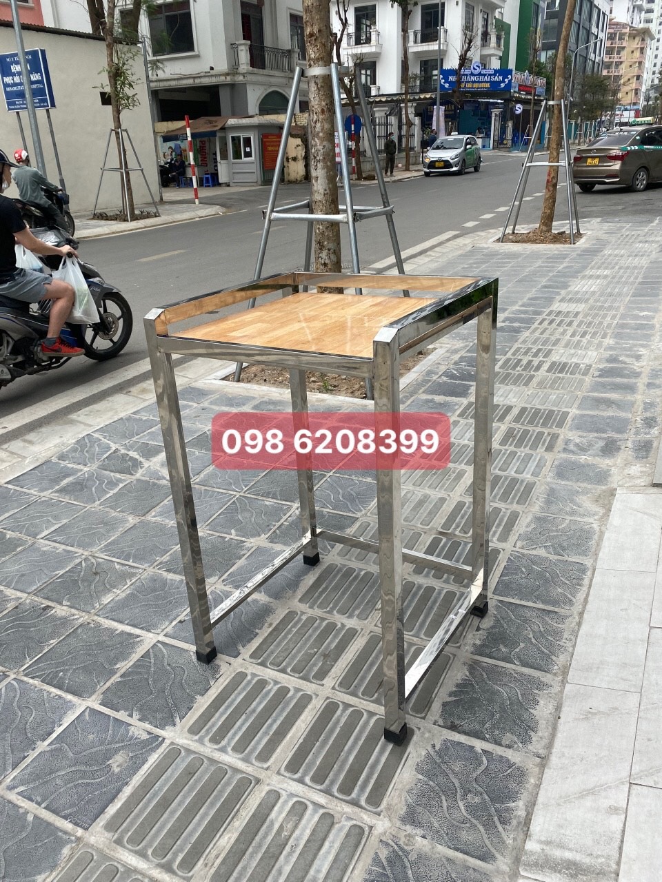 Kệ để máy sấy máy giặt 2 tầng đa năng - inox
