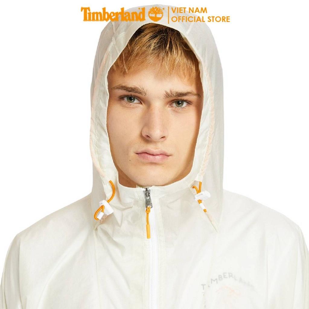 Áo Khoác Đi Mưa Nam Field Trip Lightweight Waterproof Poncho Màu Trắng Timberland TB0A2CZ514