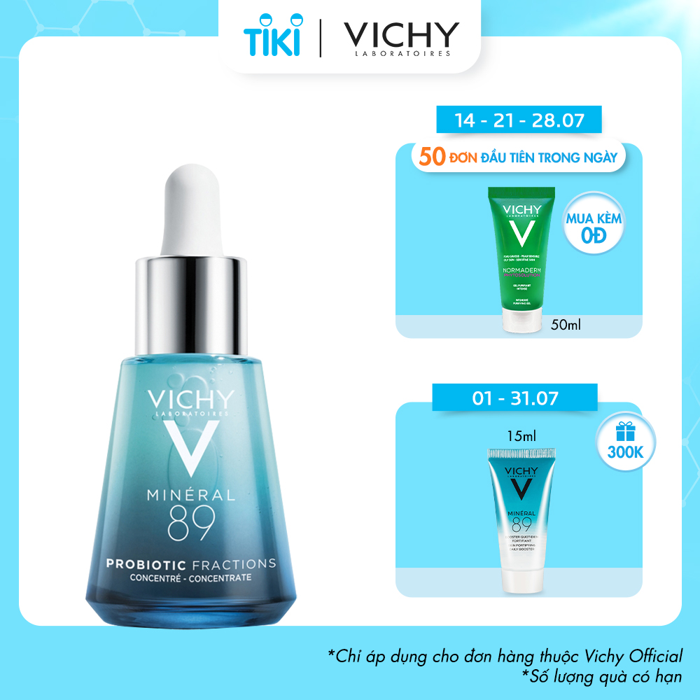 Tinh chất giải cứu làn da tức thì Vichy Mineral 89 Probiotic Fractions 30ml