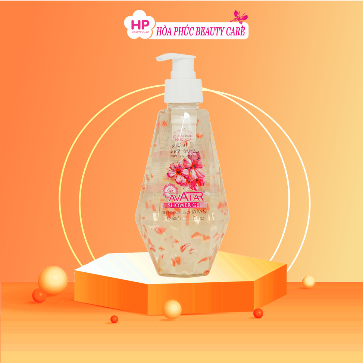 Sữa Tắm Nước Hoa Tươi Jojoba Avatar Shower Gel (Chai 350 mL)