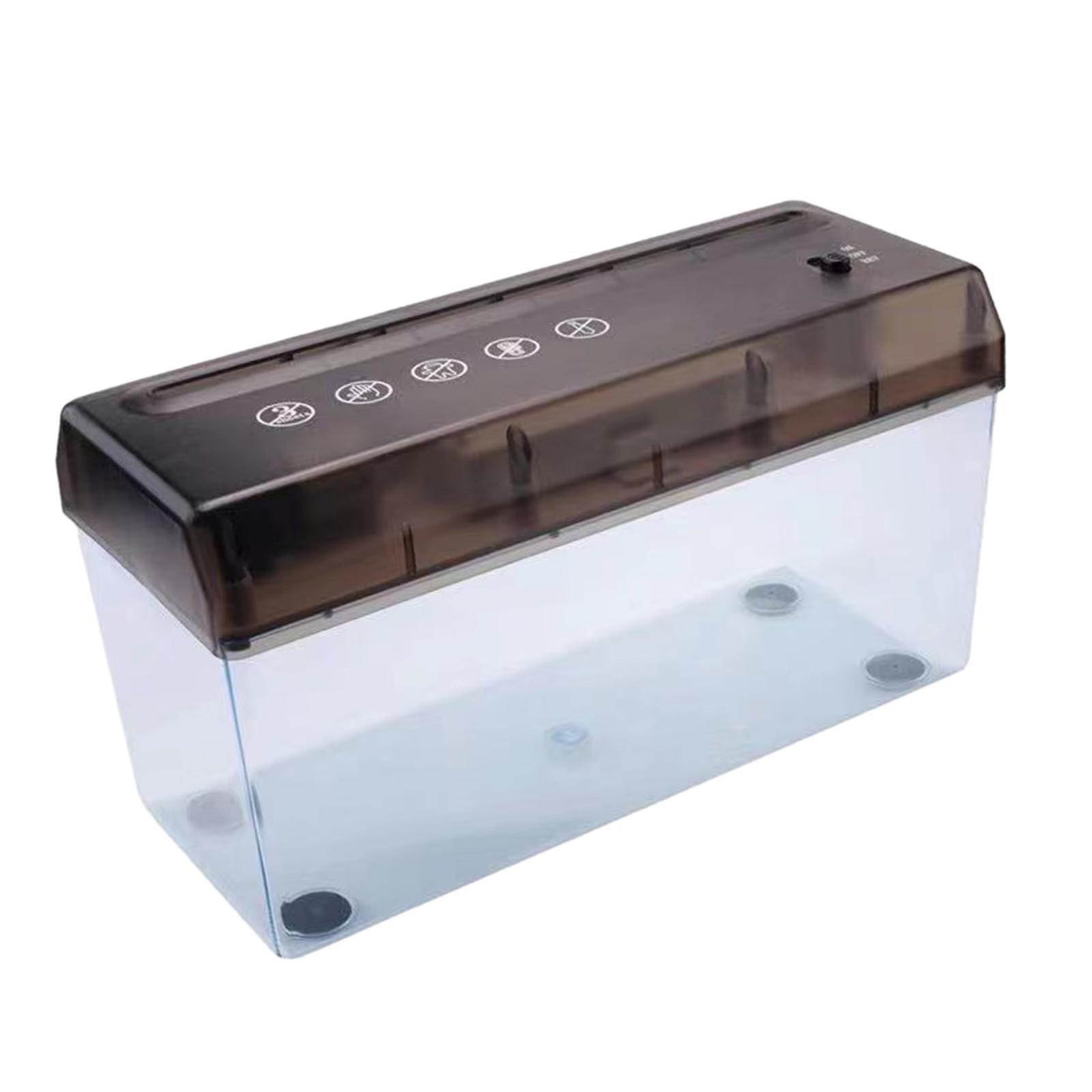 Portable Mini Paper Shredder Home Office for Letters Household Paper Cutter