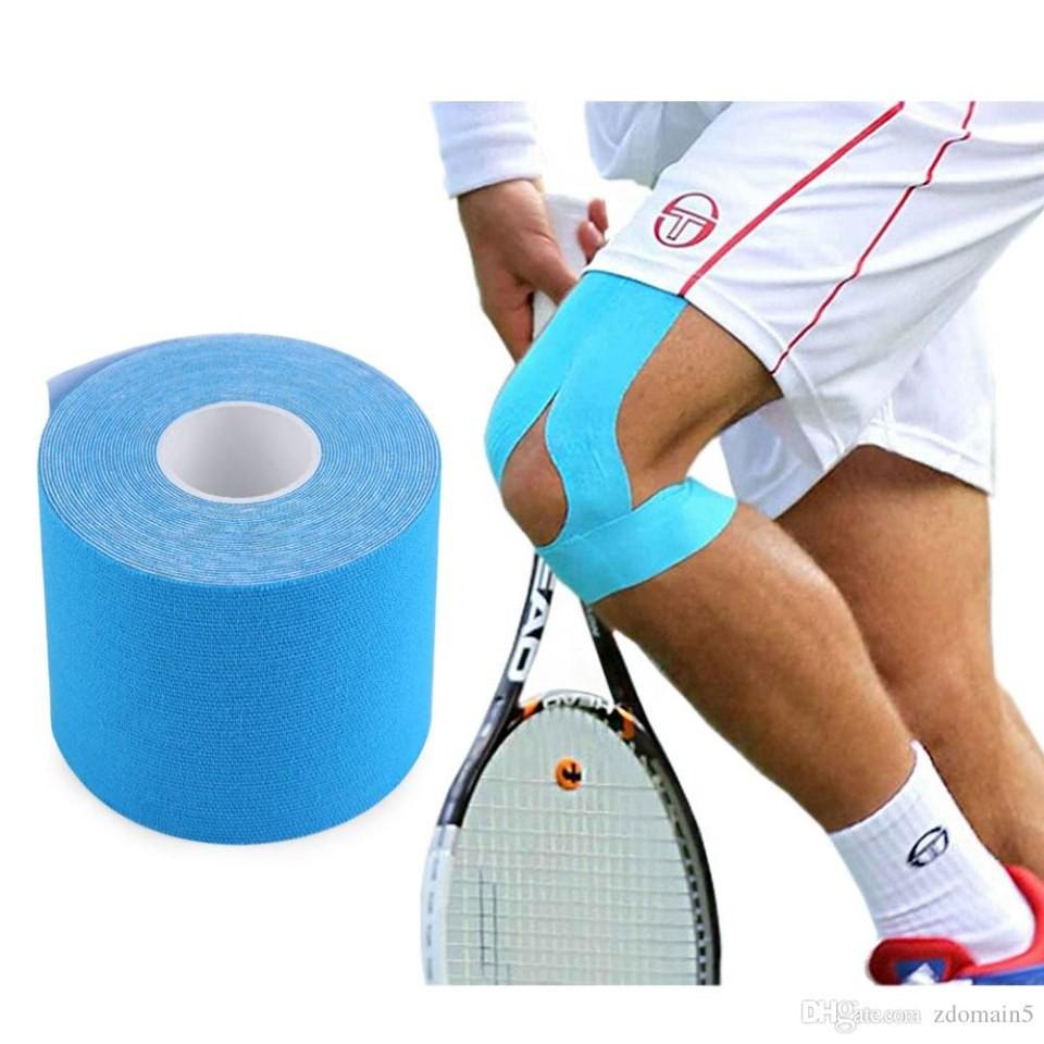 Băng Dán Cơ Thể Thao KINESOLOGY TAPE Băng Dán Hỗ Trợ Chấn Thương, Băng Keo Bóng Đá Thể Thao Tiện Lợi