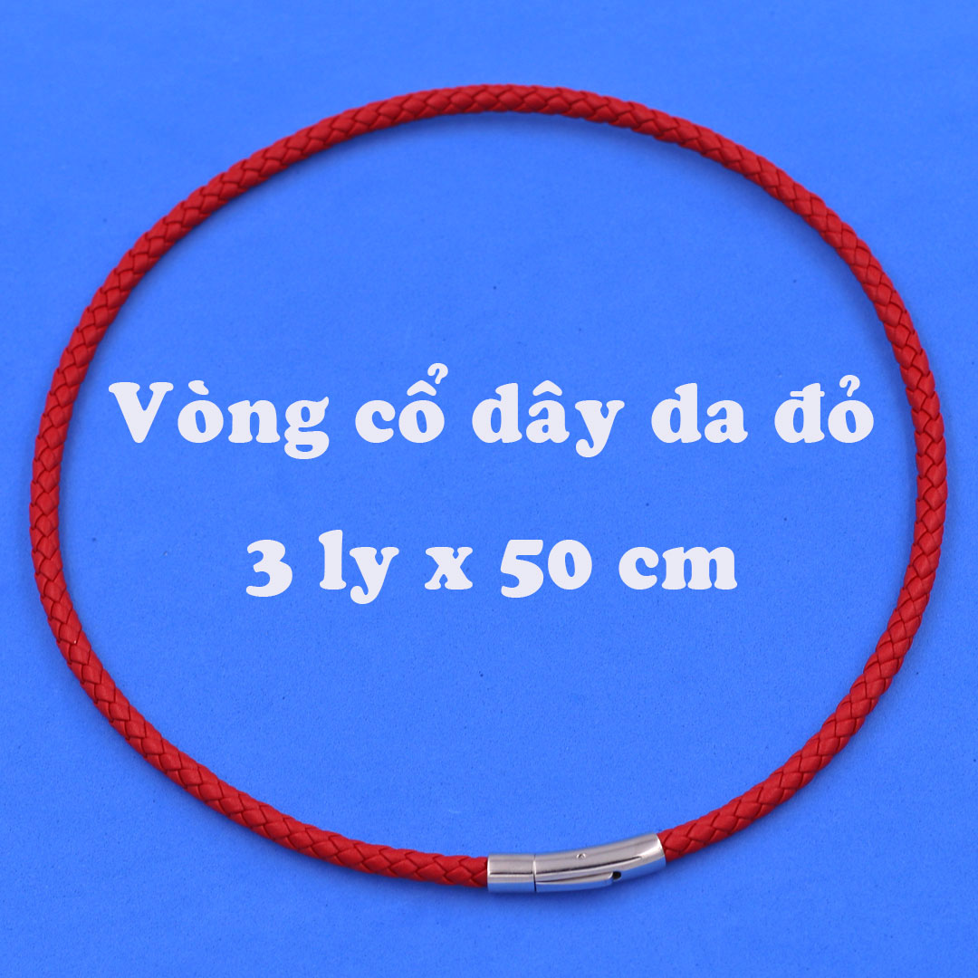 Mặt Phật Thiên thủ thiên nhãn mã não đỏ kèm vòng cổ dây da đỏ + móc inox vàng, mặt dây chuyền Phật bản mệnh, vòng cổ mặt Phật, Quan âm bồ tát