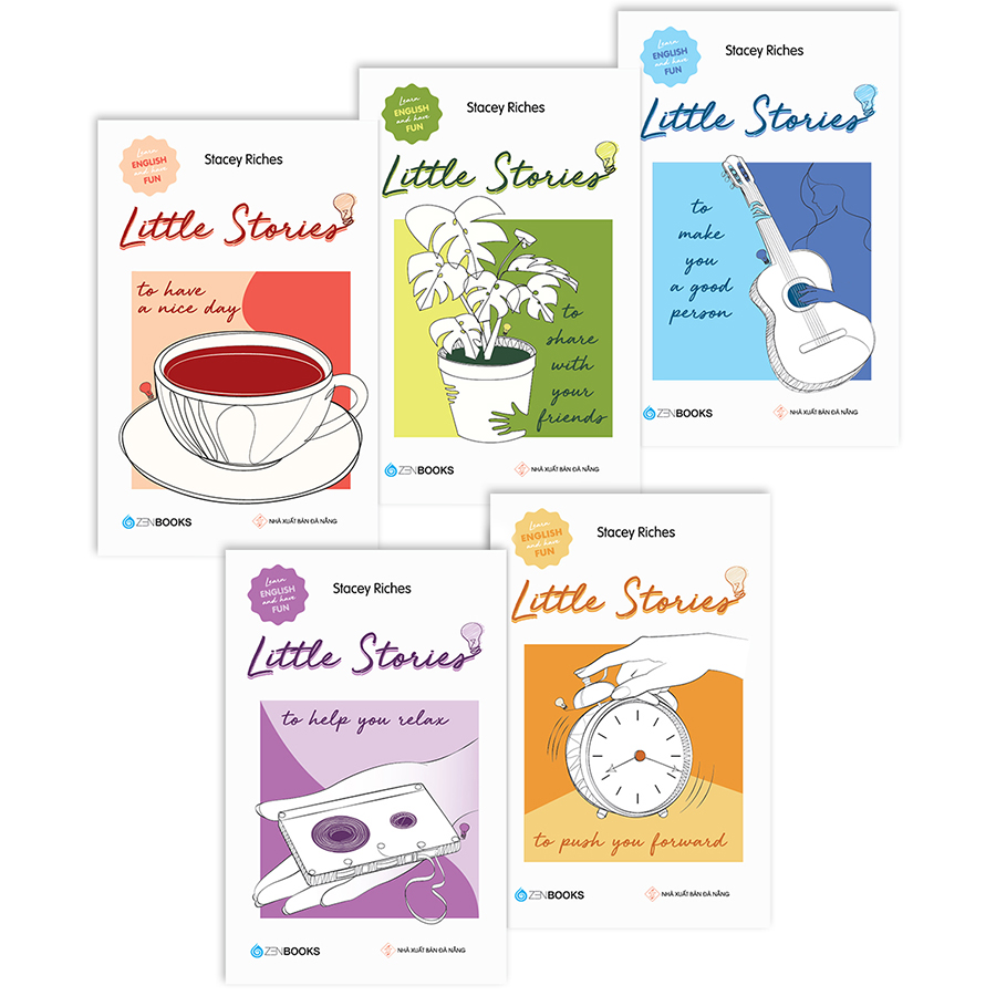 Combo Sách Học Tiếng Anh Little Stories 1 5 Cuốn