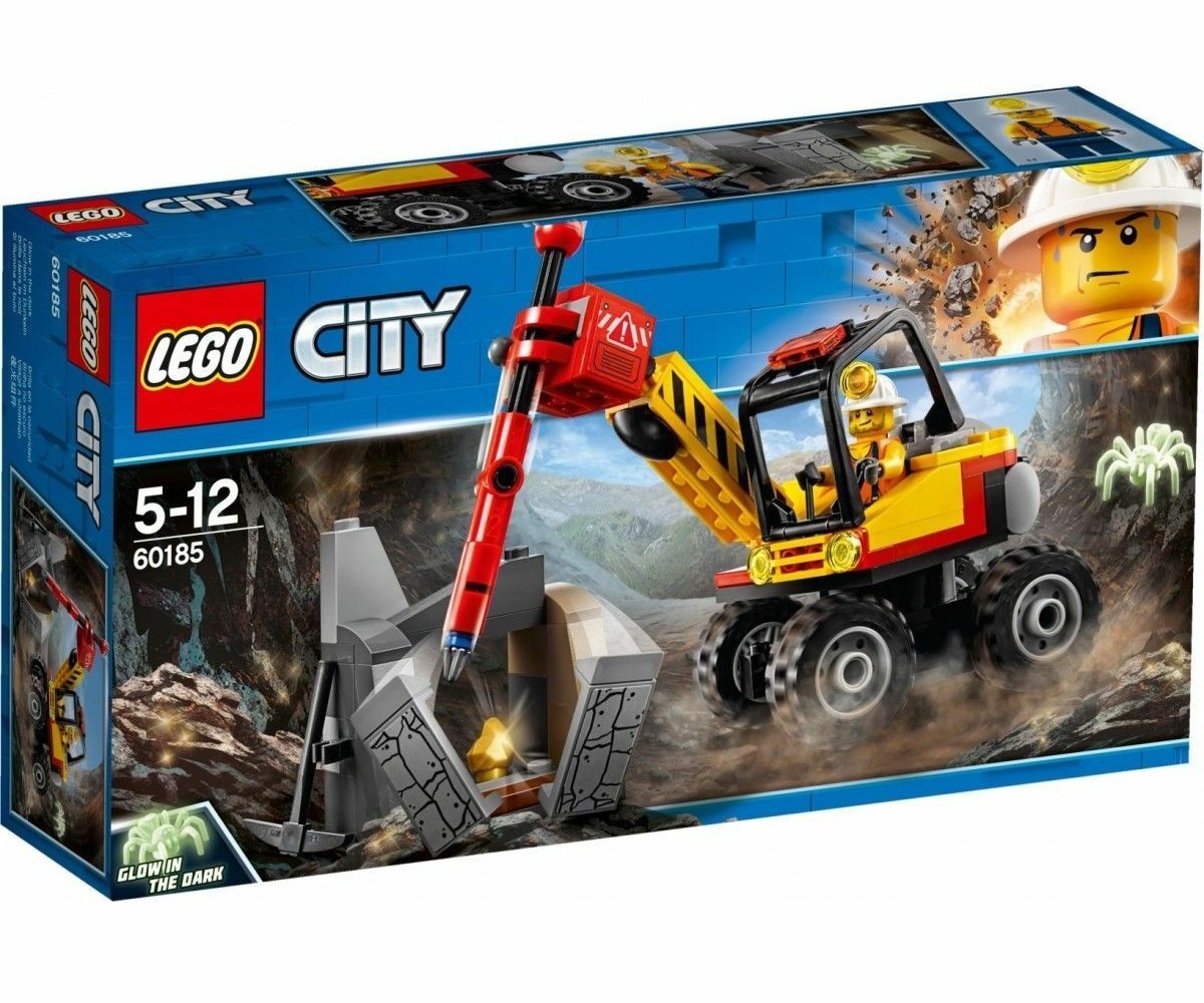 Bộ Lắp Ráp Máy Đục Đá - LEGO City 60185 (126 Chi Tiết)