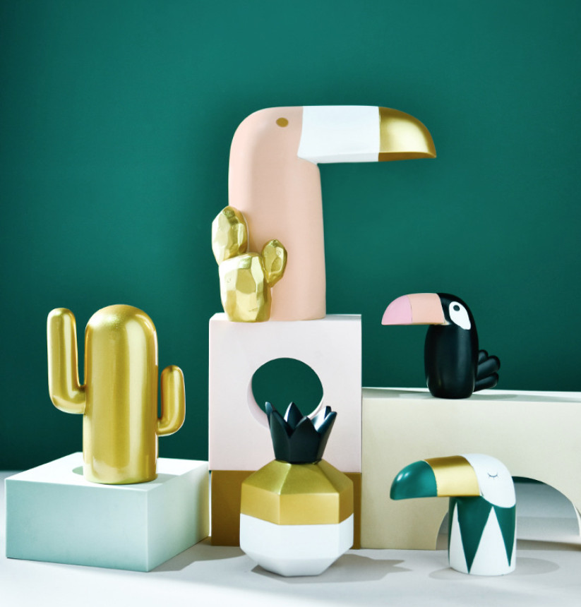 Tượng trang trí Home Decor Bắc Âu