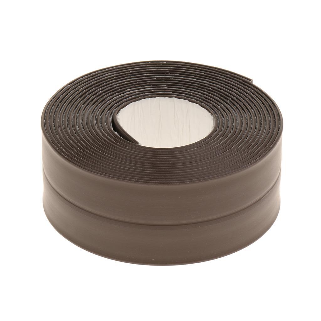3.3Mx38mm Kitchen Bathroom Waterproof Mold Proof PE Wall / Seam Sealing Tape Caulk Strip