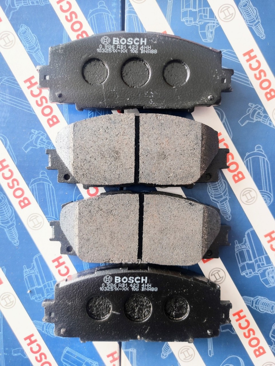 Bố Thắng Trước Toyota Vios Limo 2008-2013 - Bosch BP 1423