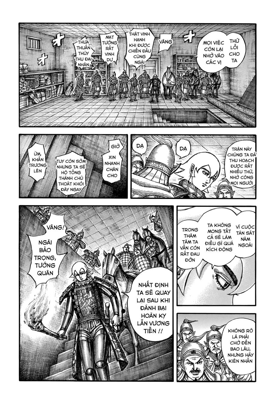 kingdom - vương giả thiên hạ chapter 708 14