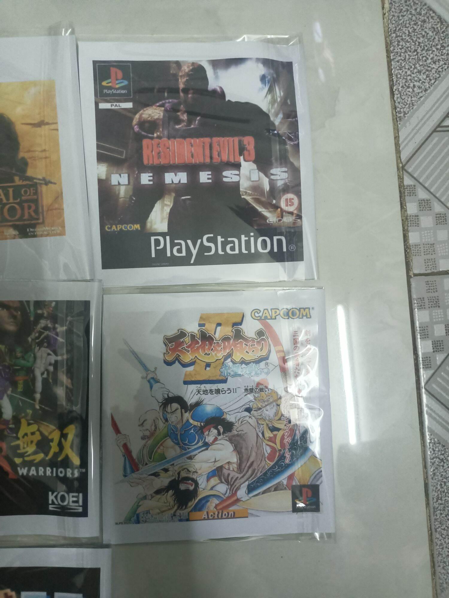 Bộ 5 Đĩa Game ps1 nhu hinh