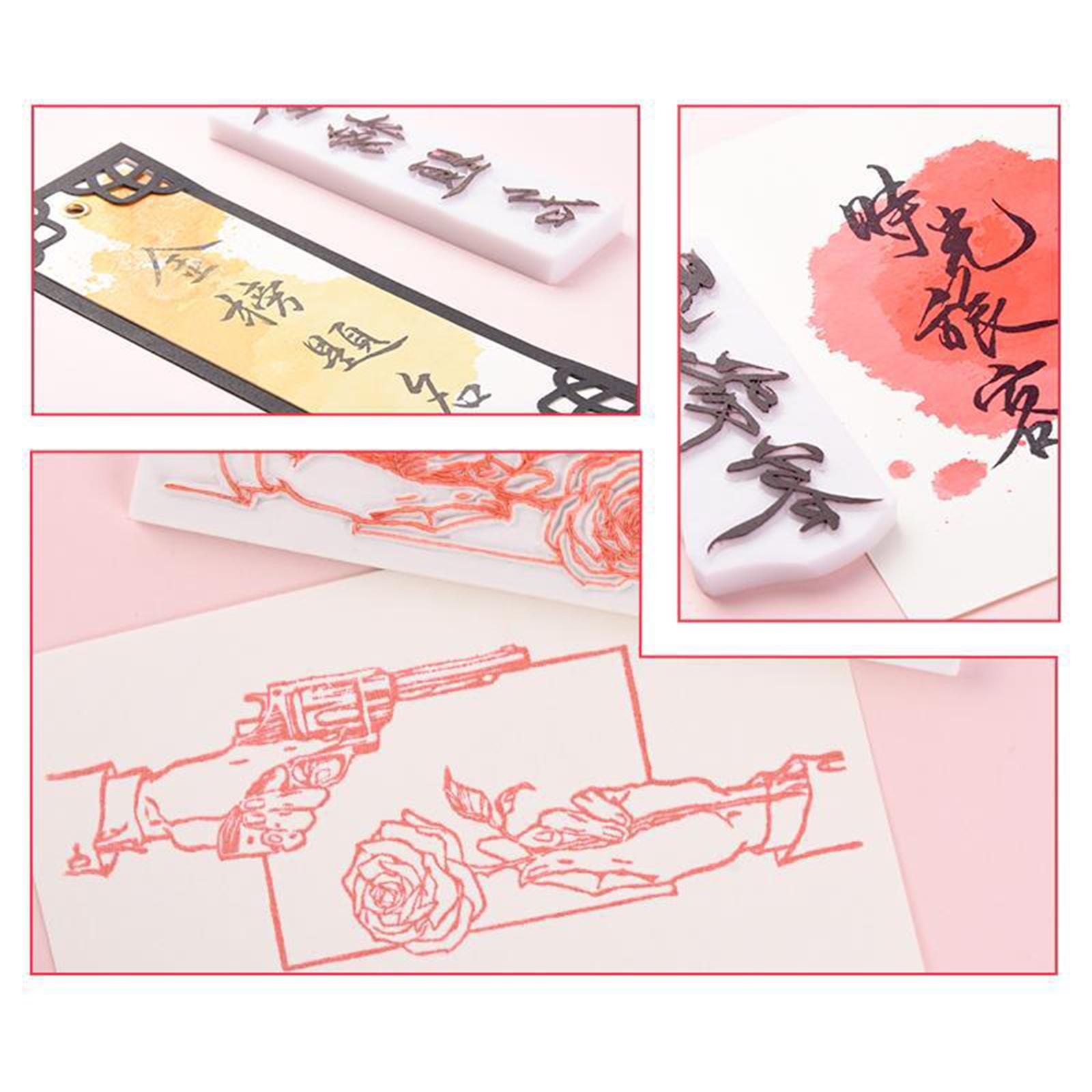 Rubber Stamp Making Kit Rubber Carving Blocks for Stamp