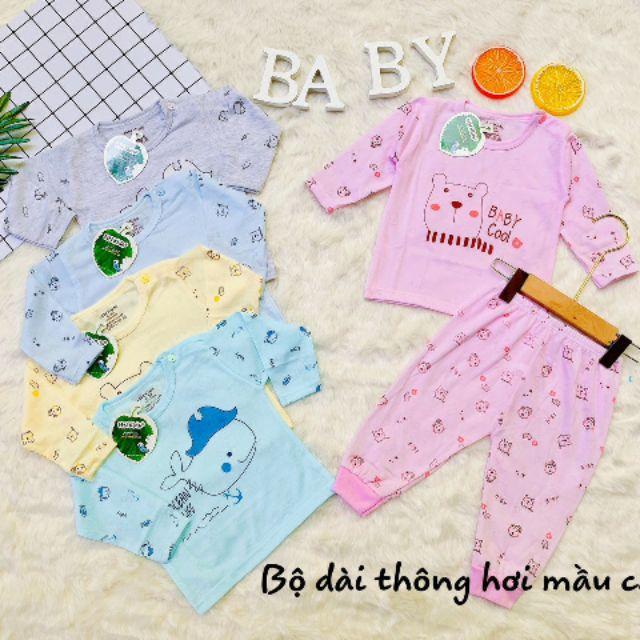 Bộ dài tay thông hơi HN kids cho bé  - 1012
