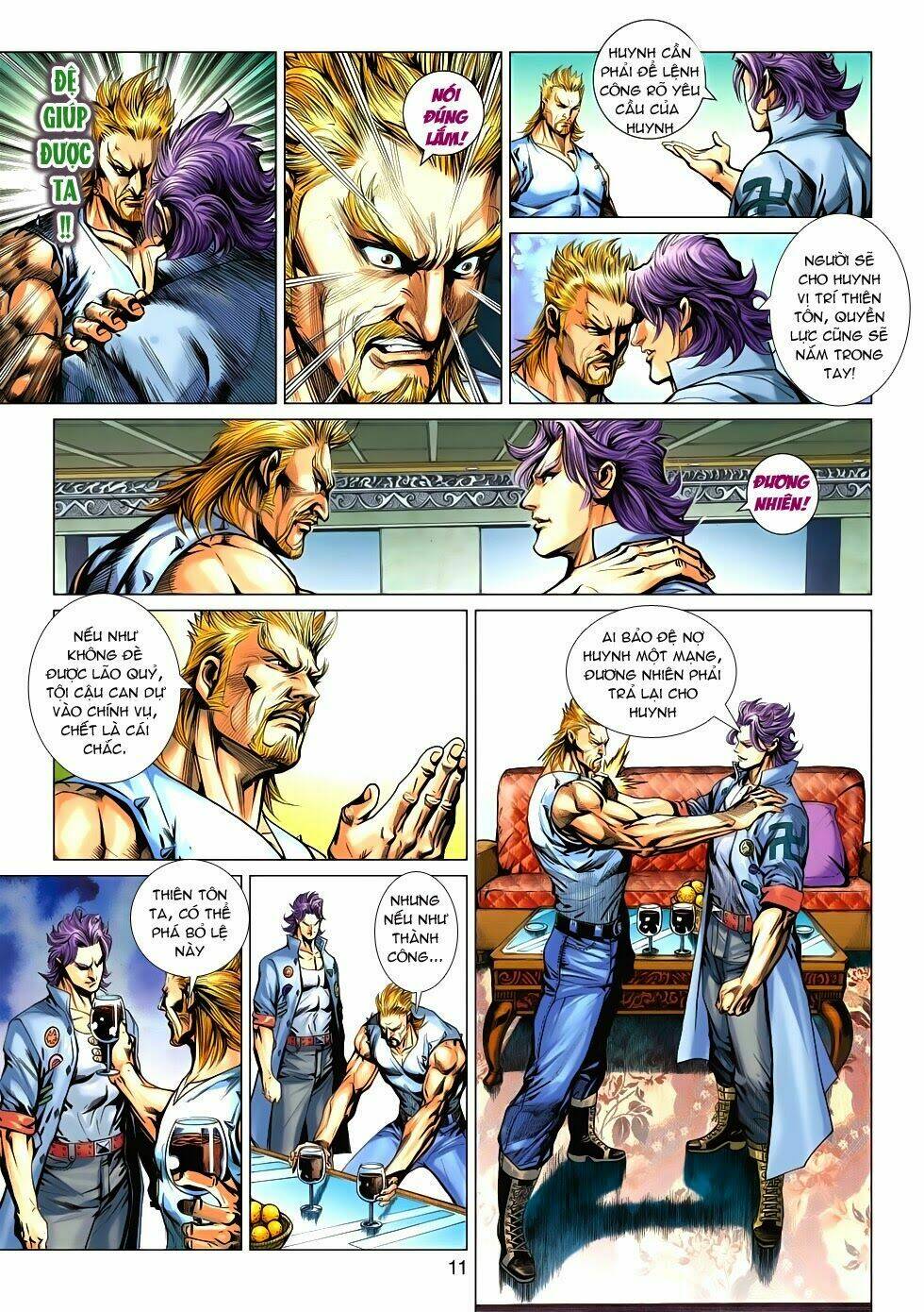 tân tác long hổ môn chapter 546 11