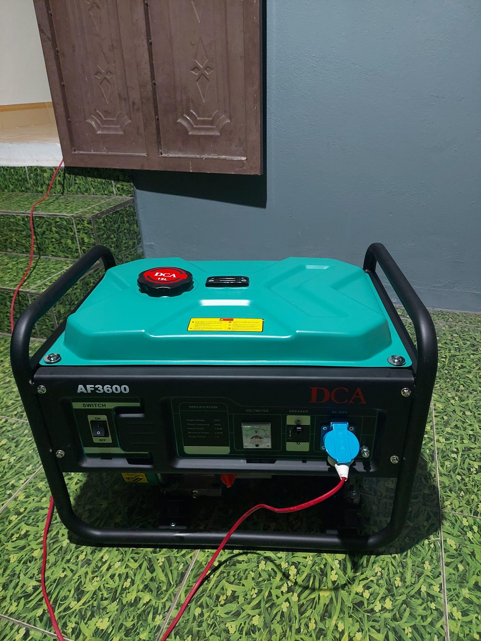 MÁY PHÁT ĐIỆN XĂNG 2800W DCA AF3600 - HÀNG CHÍNH HÃNG