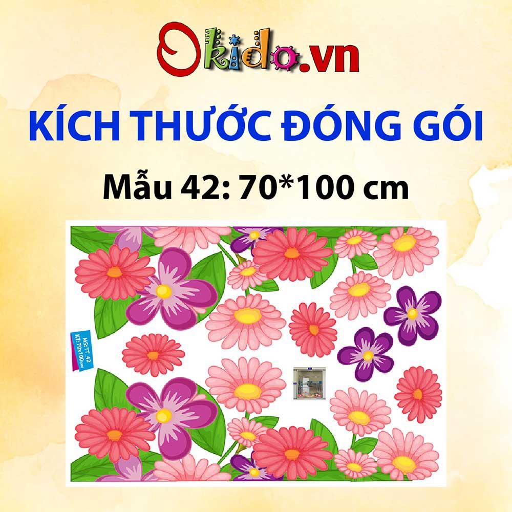 Decal trang trí trung thu 2021 bé vui tết trung thu cùng thỏ ngọc